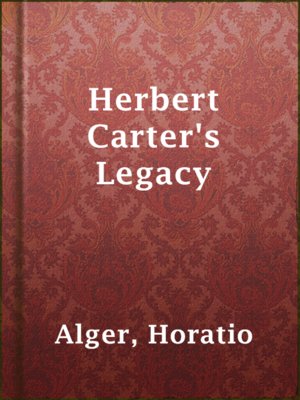 cover image of Herbert Carter's Legacy